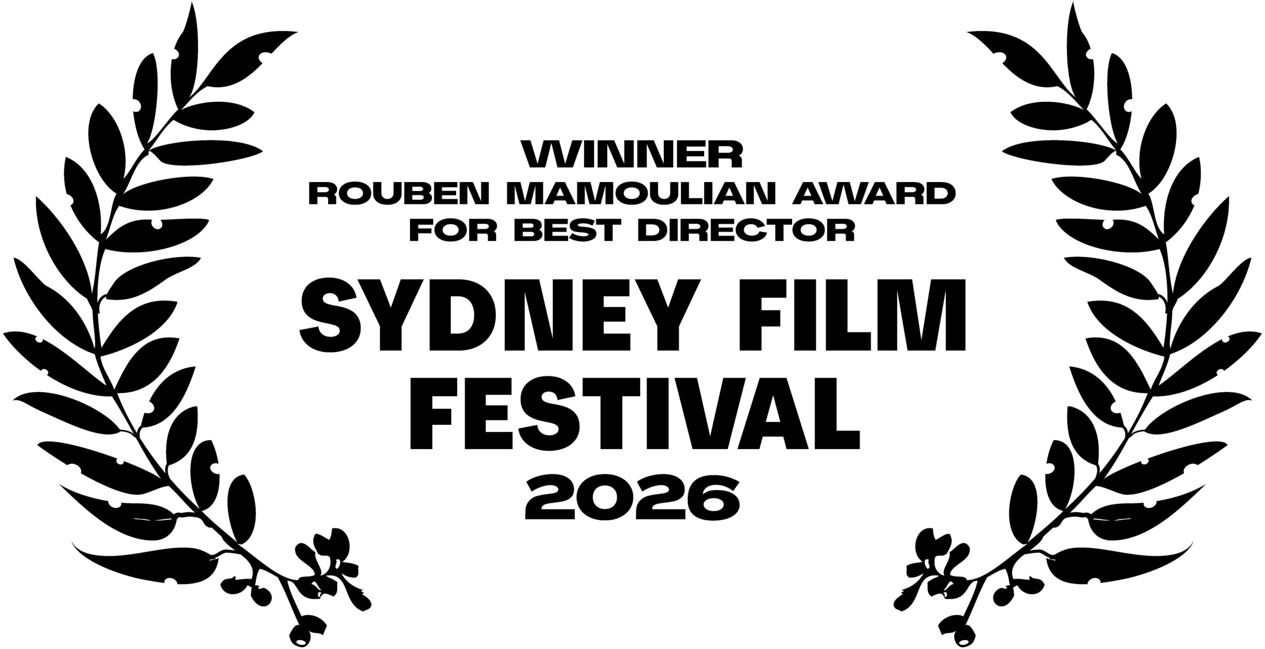 SFF2026_LAURELS_WINNER ROUBEN MAMOULIAN AWARD FOR BEST DIRECTOR_POSITIVE